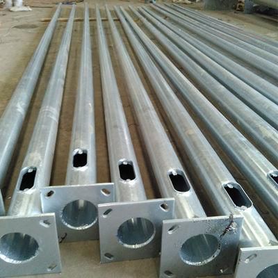 China Manufacturer Hot-DIP Galvanized 6m Q235 Steel Light Pole