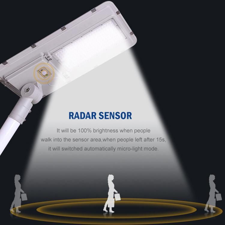 180W Good Quality LED Solar Street Light for Urban Streets