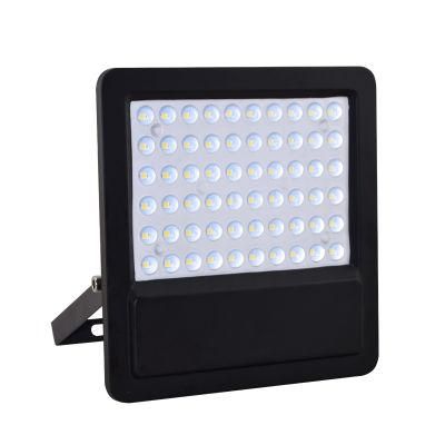 Aluminum SMD3030 White Housing Clear Cover 50W LED Flood Light