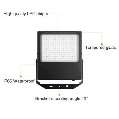 Portable Rechargeable 200W Tennis Court 30W LED Flood Light