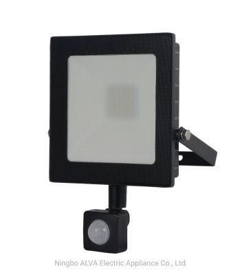 Outdoor High Power IP65 10W with CE CB LED Flood Light PIR Sensor