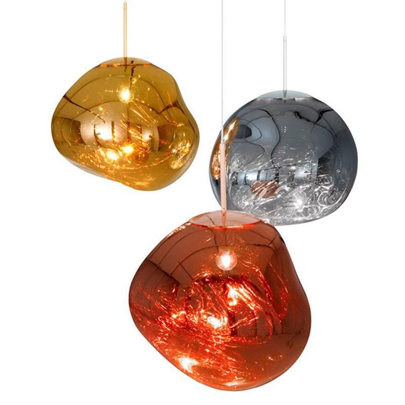 2022 Designers Nordic Lighting Creative Cafe Lava Bed Bar Living Room Restaurant Duplex Building Rotating Long Chandelier