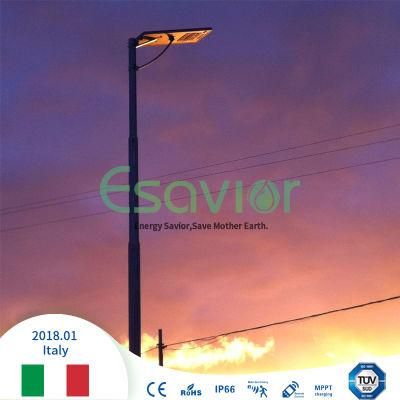 60W High Lithium IP66 Solar Street Light Solar Street Lighting