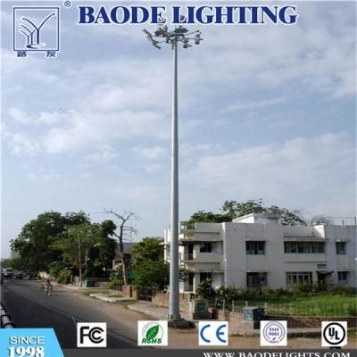 15m High Mast Light with 8PCS 200W LED