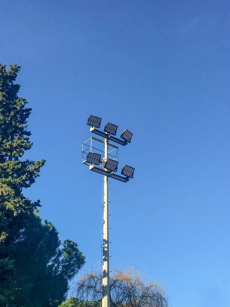 Baode Lights 35m Outdoor High Mast Lighting 1000W HPS