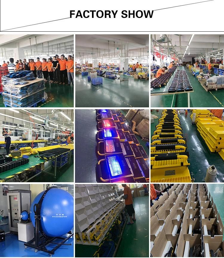 Rechargeable Portable LED Flood Light 100W LED Working Flood Light