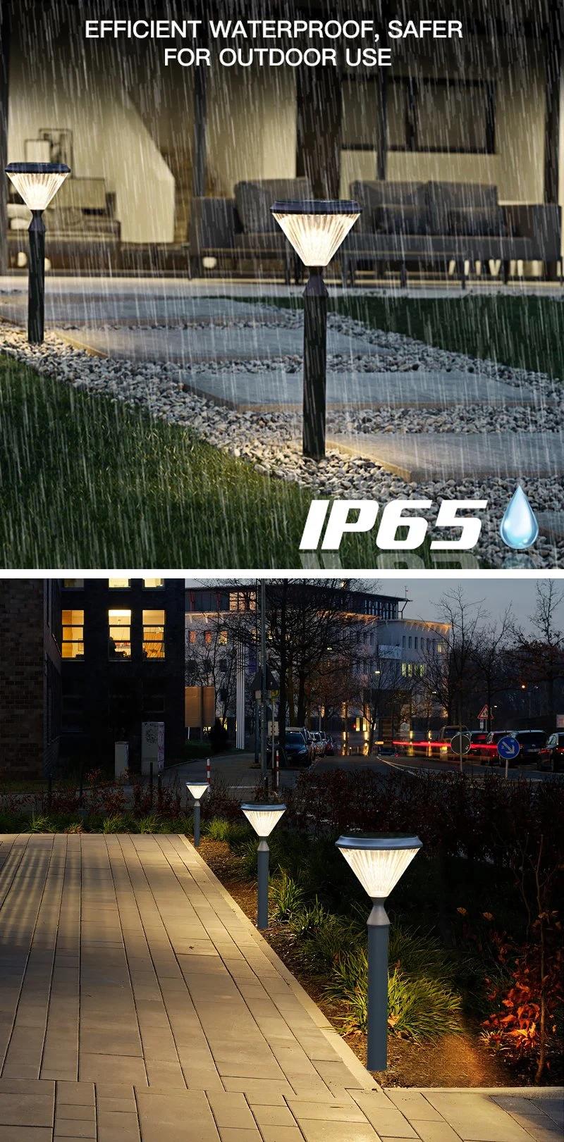 Fence Garden Waterproof Gate Post Pillar Pathway Decoration Solar Wall Garden Light Solar Power Station