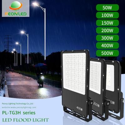 2022 High Light Efficiency Ultrathin 200W LED Flood Light