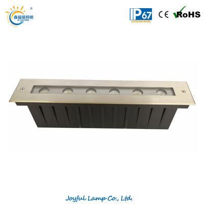 New Arrived Linear Decorative Recessed Lighting DC24V IP67 Underground Lights