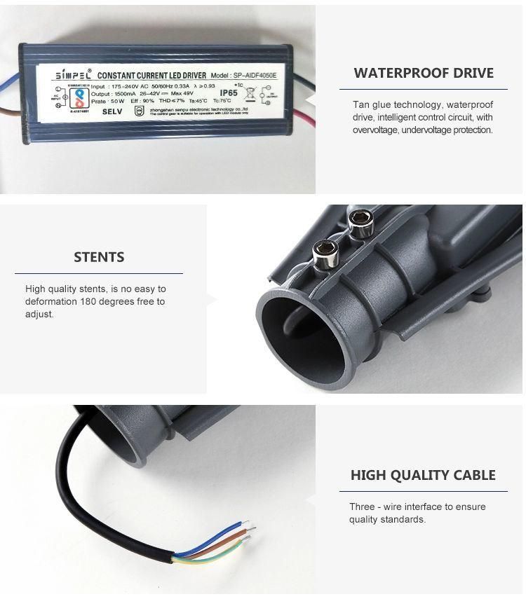 China Golden Supplier High Lumen Waterproof Outdoor 200W Solar LED Street Light