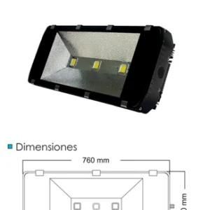 Outdoor Lighting Tunnel Light 180W LED Floodlight