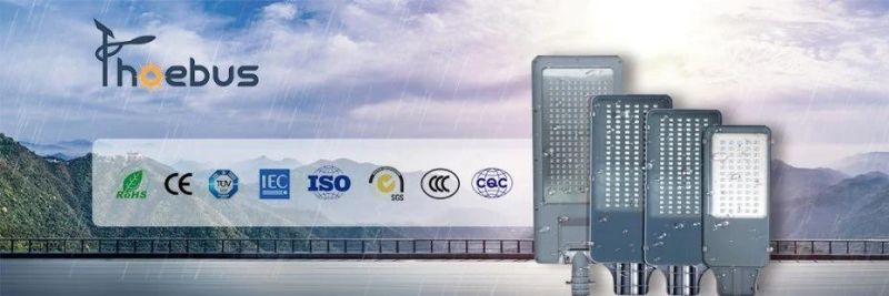 ISO9001 150W 200W IP66 Waterproof LED Outdoor OEM ODM Street Light