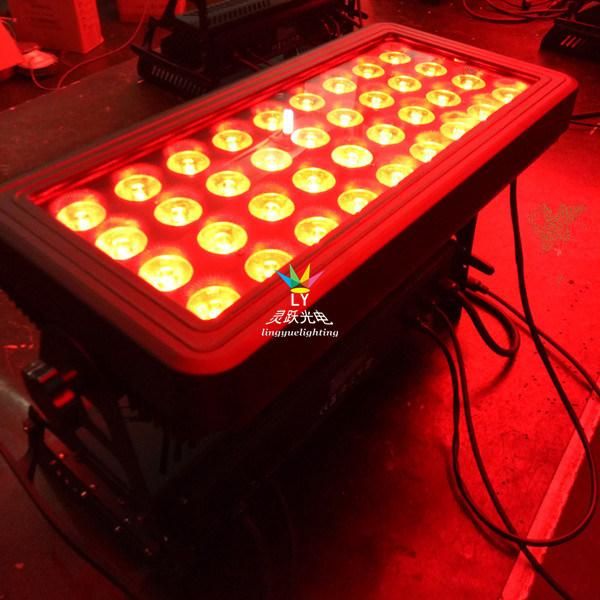 DMX Outdoor 36X10W RGBW 4in1 LED Wall Washer