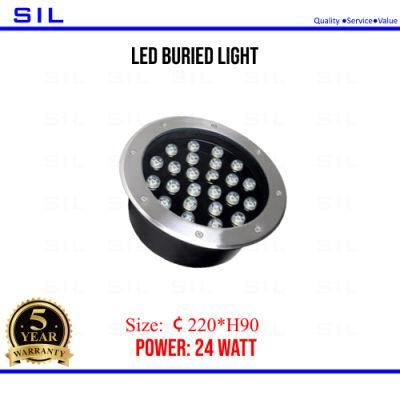 LED Wall Spot Light 24W RGB LED Underground Light Waterproof Outdoor Inground Light