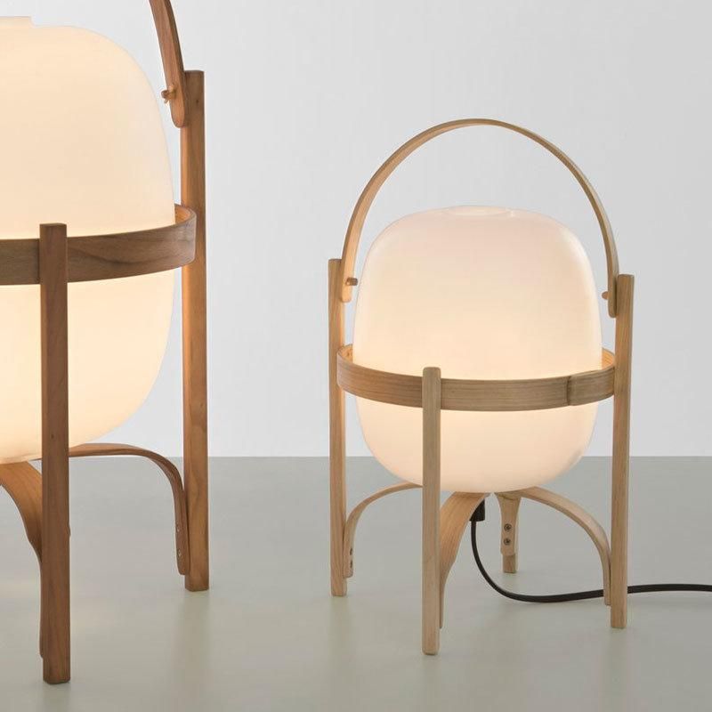 2022 Modern Bedroom Bedside Study Tea Room Table Lamps Creative Lighting Simple Solid Wood Desk Lamp