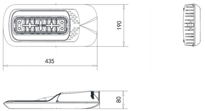 LED Simple Street Lamp 30W