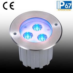 3X3w RGB LED Inground Lighting with Honey Comb