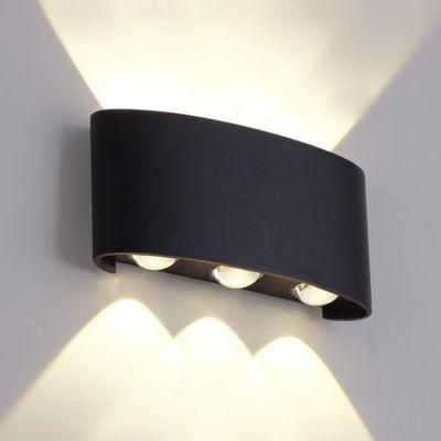 LED Wall Light Aluminum Decoration Interior Lighting up and Down Waterproof Wall Light Outdoor Garden Wall Lamp