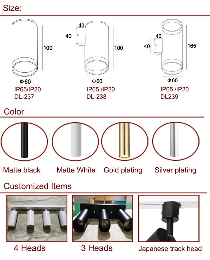 LED Wall Lamp, Wall Lamp, MR16/E27/GU10 Wall Spot Light