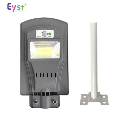 Cheap Price Solar Energy System 20W LED Solar Lighting with High Quality Street Light Motion Sensor