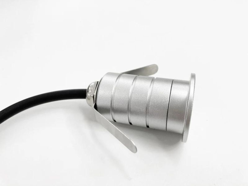 How Bright DC12V Aluminum Underground Light in Ground Light Recessed Wall Corner Light