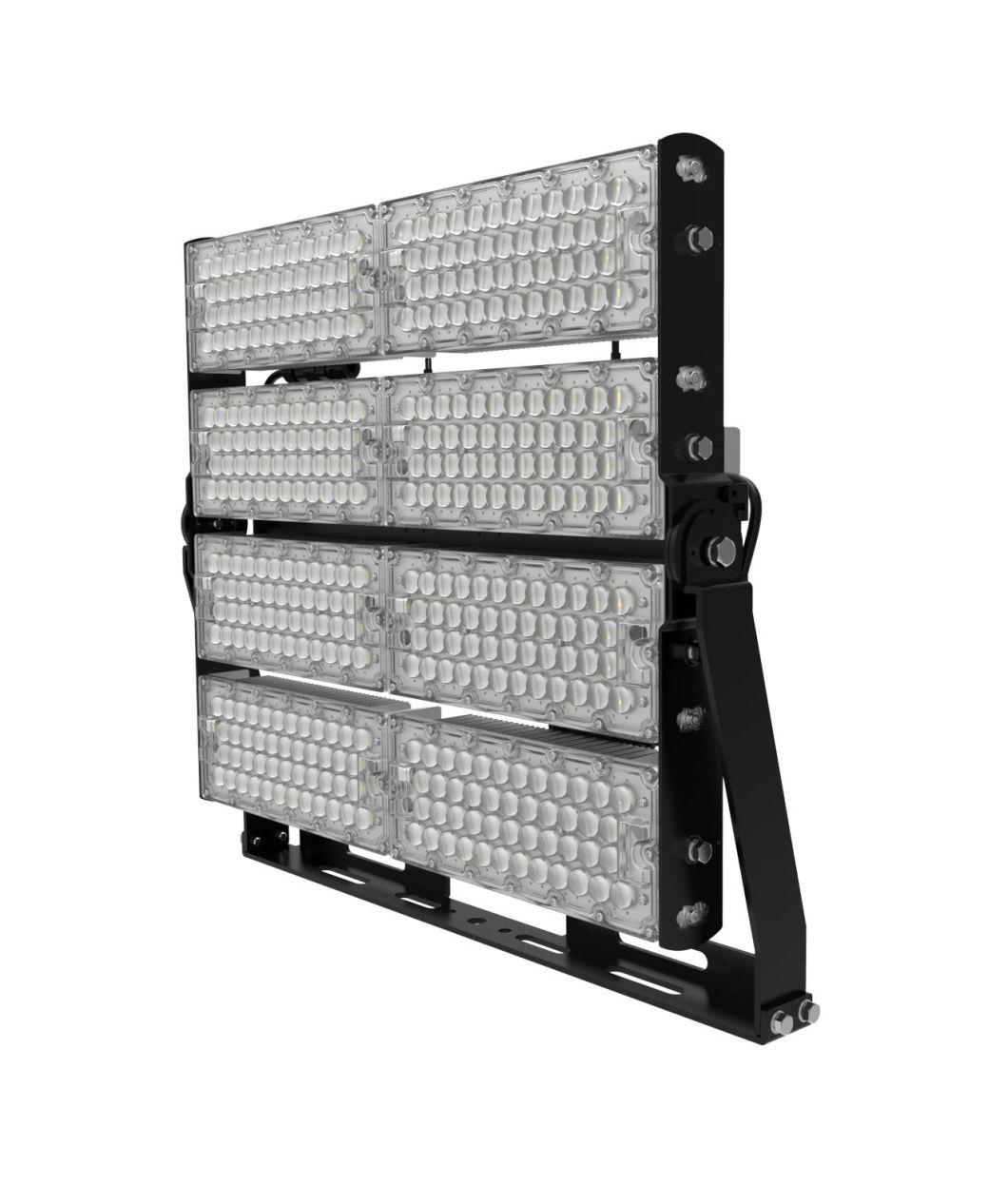 Black Color White Color LED High Mast Stadium Light for Bridge Lighting Tennis Court Parking Lot with 5 Years Warranty