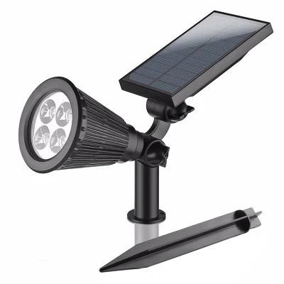 Light Solar Garden Outdoor Solar Spotlight with Remote Control