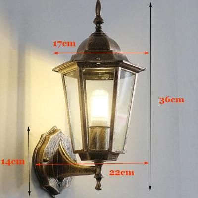 European Style Retro Outdoor Wall Light Balcony Sconce Lamp Waterproof Garden Modern Outdoor Light (WH-HR-70)