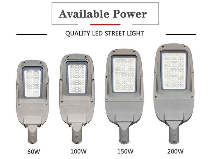 Factory Price Project Professional Aluminium Patented LED Lamp Street 150W Modular Public LED Street Light Outdoor