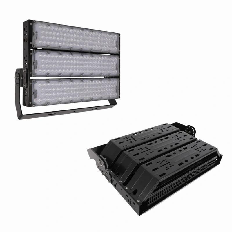 Isolated Driver AC100-265V CRI>80 3000-6500K 1000W LED Football Stadium Lighting