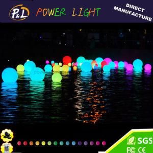 Rechargeable Illuminated Plastic LED Pool Ball