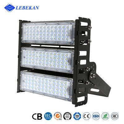 Outdoor IP66 Waterproof Exterior Industrial 200W 300W 400W High Power LED Spotlight Tunnel Flood Stadium Light Reflector Light