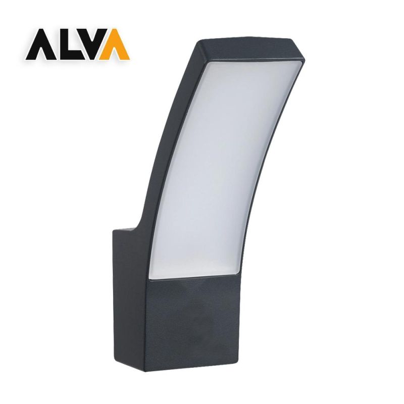 Alva / OEM Aluminium + PC LED Outdoor Wall Light with CB