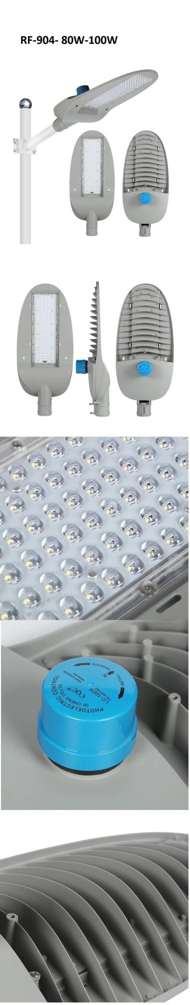Support OEM OEM High Quality Competitive Price Low Price LED Street Light 80W 60W 50W 40W 30W 20W LED Sensor Light Street Lighting Road Lighting Park Lighting