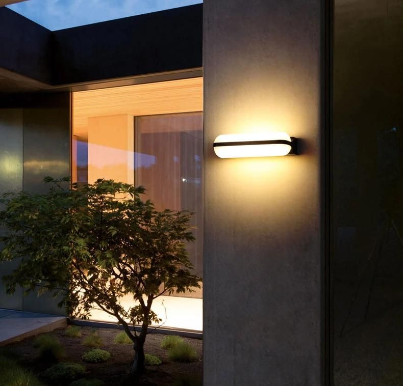 Modern Outdoor Wall Lamp Foyer Home Wall Lights up and Down Light Balcony LED Waterproof Light Fixtures (WH-HR-23)