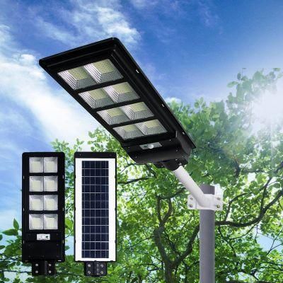 Ala 120W 200W Solar Street Light with Solar Panel and Light Pole