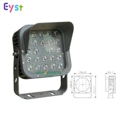 Outdoor Lighting Project IP65 24W Single Bead LED Spot Lamp