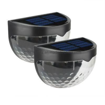 Waterproof Outdoor Garden Exterior Decoration Lighting Fence Solar Powered Wall Lamp Gate New Step SMD Solar LED Garden Light