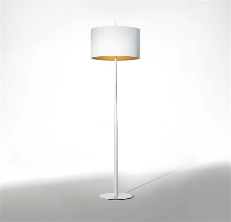 Lola F Modern Simple Fashion Design White Classic Floor Standing Lamp for Home Decorative