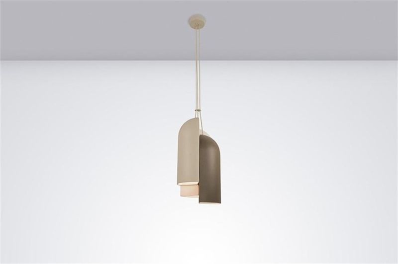 2022 Ireland New Design Single Modern Simple Indoor Kitchen Glass Brass LED Pendant Light