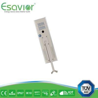 Esavior 12V/ 50W Rated Power LED Light Source Integrated LED Solar Street Lights Solar Lights