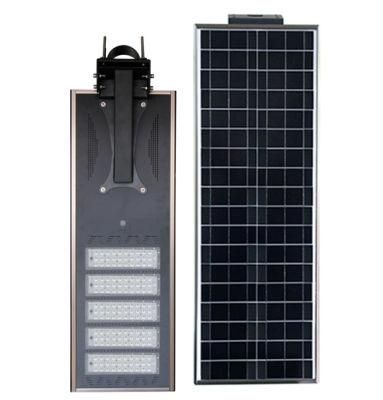 Battery Panel 80W 100W Outdoor Garden LED Integrated Solar Street Light