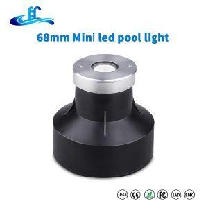 DC12V IP68 RGB 316ss Mini Recessed Underwater LED Pool Lighting with Edison Chip