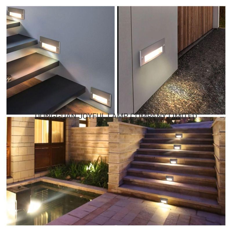 LED Linear Recessed Wall Light IP65 3W LED Park Lights