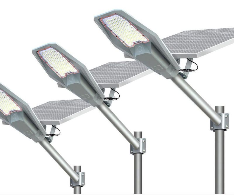 OEM Aluminum Solar Street Light 100W 200W 300W 400W Outdoor IP65 All in One Integrated LED Street Light Solar Light 2 Years Warranty for Road Lighting