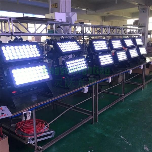 Cheap 72X10W Wireless DMX Outdoor LED City Color Light