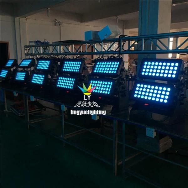 LED Wall Washer 72X10W Night Club Outdoor Lights