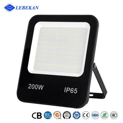 Wholesale Price Outdoor Garden Landscape Lighting 6000K IP65 Exterior Side Street 200W Flood Light