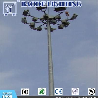 30m High Mast Lighting Hot DIP Galvanizing Ploe