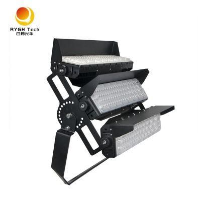 AC 220V Meanwell Driver SMD 5050 Black Aluminum LED Flood Light